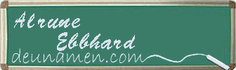 Alrune Ebbhard Visitenkarte